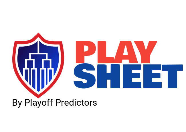 Introducing: PlaySheet by Playoff Predictors! - PlaySheet